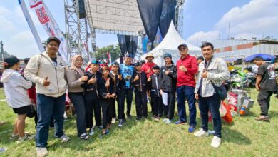 Para dalang cilik berbakat tampil mempesona dan menghibur masyarakat.