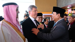 Momen Keakraban Prabowo Usai Pidato Kenegaraan di Sidang Tahunan MPR-RI 2