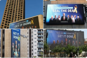 Billboard Bergambar Presiden Prabowo Muncul di Tel Aviv, Indonesia Dicatut Israel? 4