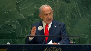 Delegasi Tinggalkan Ruang Sidang Saat Netanyahu Berbicara di PBB 5