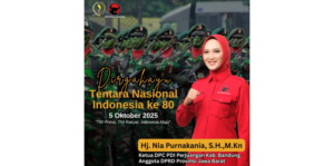 Nia Purnakania Apresiasi Peran TNI untuk Wujudkan Indonesia Maju 2
