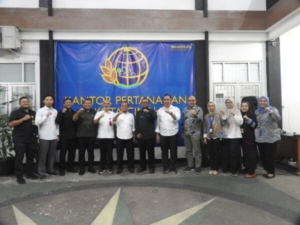 Terima Kunjungan Biro Organisasi Tata Laksana dan Manajemen Risiko, BPN Kota Cimahi Bahas Transformasi Pelayanan