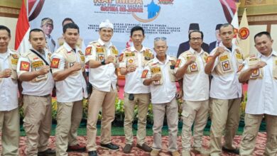 PC SATRIA Kota Cimahi foto bersama Ketua PD SATRIA Jawa Barat, Selasa, 28/10/2025.