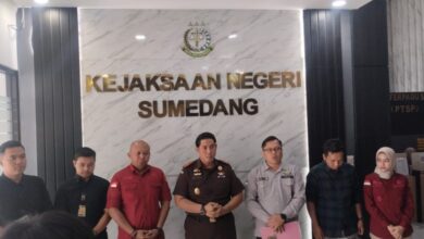 Kejaksaan Negeri Sumedang Tetapkan Dua Tersangka kasus korupsi pengadaan tanah bendungan Cipanas. (Foto: istimewa)