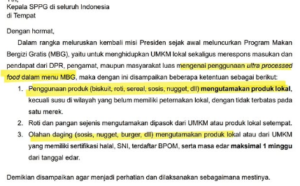 Soroti Edaran BGN, Tan Shot Yen Sebut MBG Alami Kemunduran 3