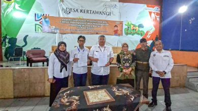 DKPP Jawa Barat Salurkan Bantuan Paket Hewani Dalam Upaya Pencegahan Stunting di Desa Kertawangi.