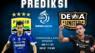 Prediksi Skor Persib Bandung vs Dewa United