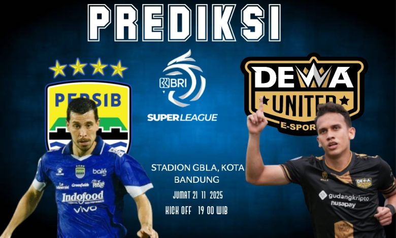Prediksi Skor Persib Bandung vs Dewa United