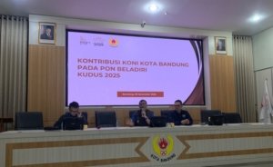 KONI Kota Bandung Berkontribusi di PON Beladiri 2025, Sumbang 11 Emas untuk Jawa Barat 1