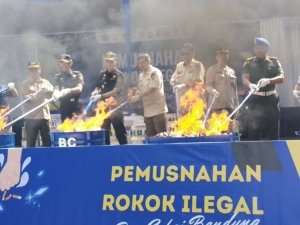 Bea Cukai Bandung Musnahkan Lebih dari 9 Juta Batang Rokok Ilegal 3