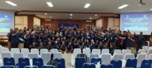 Foto bersama: Pengurus Cabor KONI Kota Cimahi foto bersama usai Rakerkot, 27/12/2025.