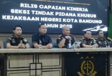 Kejaksaan Negeri Bandung teyapkan Wakil Wali Kota dan Anggota DPRD Kota Bandung jadi Tersangka.