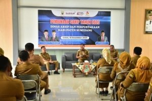 Arahan Bupati Sumedang untuk Jajaran Dinas Arsip dan Perpustakaan 2