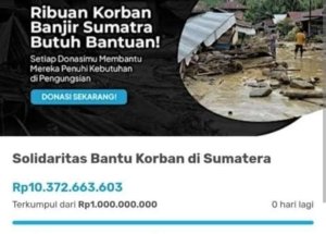 Donasi untuk Korban Banjir Sumatra yang Digalang Ferry Irwandi Tembus Rp10,3 Miliar dalam Sehari 2