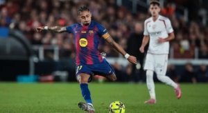 Dwigol Raphinha Antar Barcelona Tekuk Osasuna 9