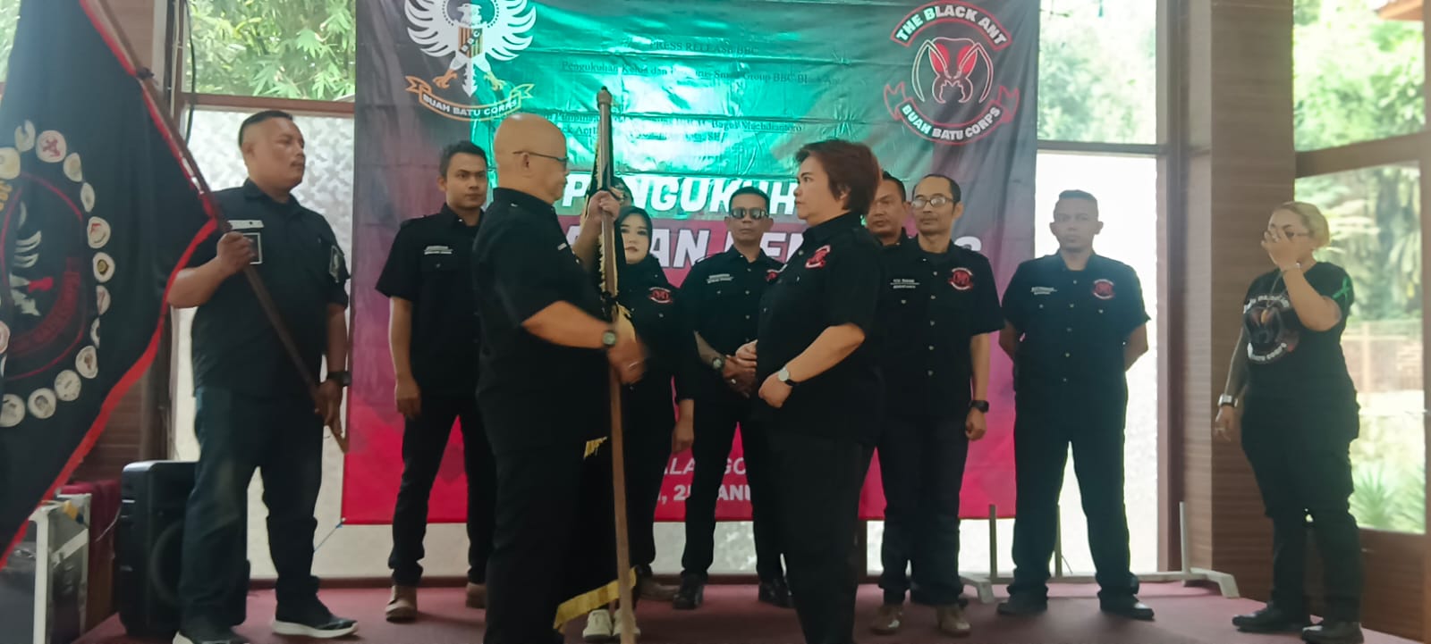 Ketua Umum Komunitas BBC Resmi Melantik dan Mengukuhkan Ketua dan Pengurus Black Ant.