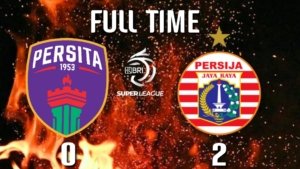 Persija Jakarta Menang Atas Persita Tangerang, Tempel Ketat Posisi Persib Bandung.