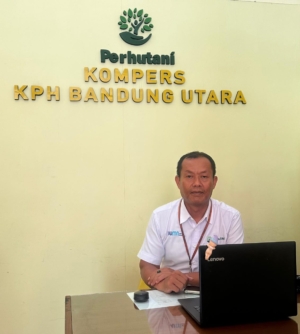Endan Cahyadi, Kepala Sub Seksi Hukum Kepatuhan,Agraria dan Komunikasi Perusahaan KPH Bandung Utara