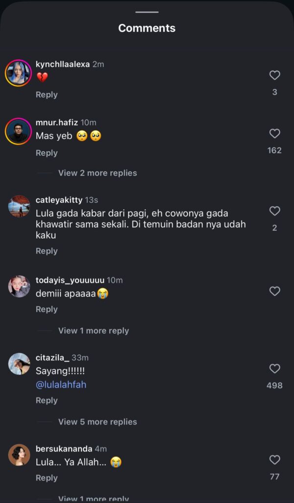 Kabar Meninggalnya Lula Lahfah