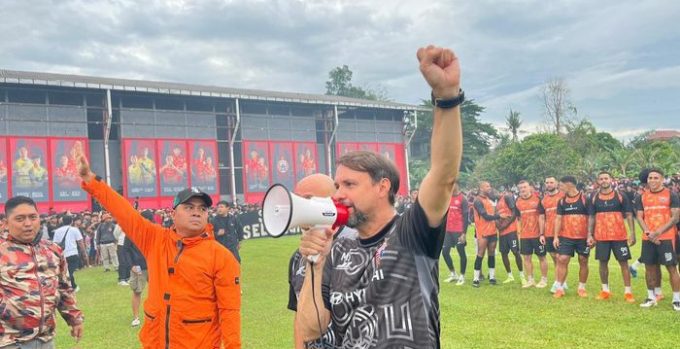 Pelatih Persija Jakarta Mauricio Souza