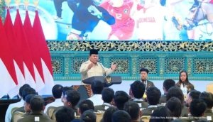 Presiden Beri Penghormatan Khusus untuk Atlet Berkuda Eventing 1