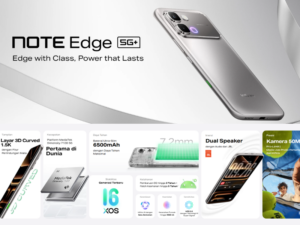 Berasa iPhone! Infinix Note Edge Resmi Rilis dengan Layar Melengkung dan Baterai 6500 mAh, Cuma Rp3 Jutaan!