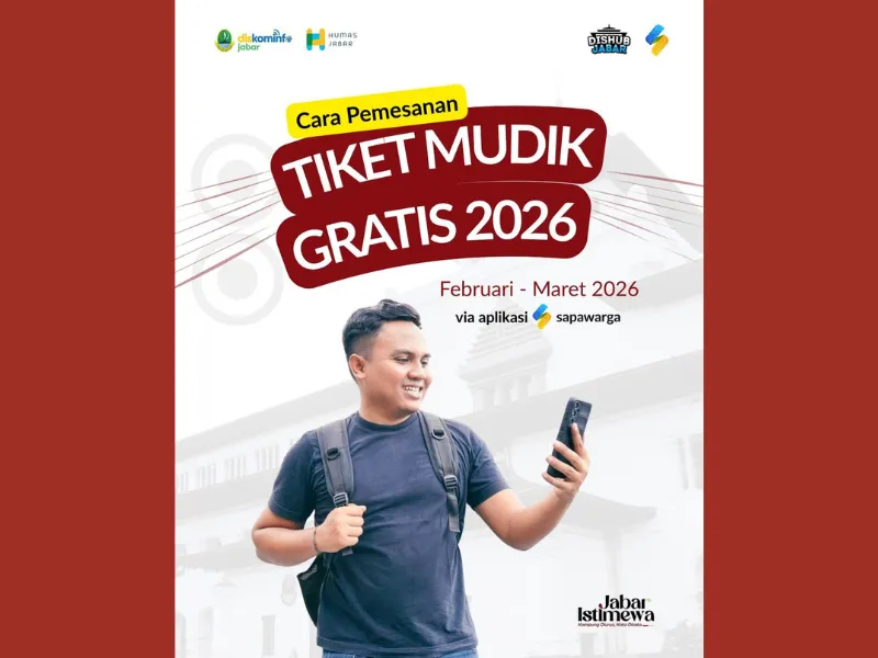 Mudik Gratis 2026 Jabar Resmi Dibuka, Ini Cara Daftar dan Rutenya