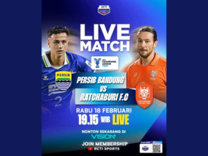 LINK LIVE STREAMING Persib vs Rachaburi Leg Kedua di ACL 2 Hari Ini 18 Februari 2026 Pukul 19.15 WIB