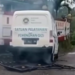 Ricuh! Mobil MBG Tabrak Pagar di Kebumen, Supir Ngamuk (foto: istimewa)