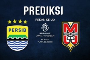 Prediksi Persib Bandung vs Malut United, Menguji Kekuatan Bek Tangguh Persib