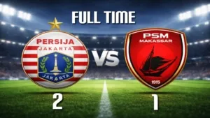 Persija Jakarta Tempel Persib Bandung Menang Tipis Atas PSM Makassar. ( Unggung Rispurwo )