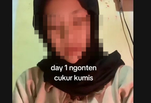 Viral Video Cukur Kumis di TikTok, Jangan Sembarangan Dibuka! (Foto: Istimewa)