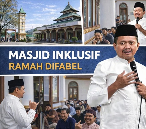 Masjid Agung Sumedang Jadi Pelopor Masjid Inklusif, Bupati Apresiasi Layanan untuk Jemaah Tuli