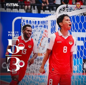 Timnas Futsal Indonesia melaju ke final AFC Futsal 2026 setelah kalahkan Jepang