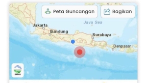 Badan Meteorologi, Klimatologi, dan Geofisika atau BMKG memastikan gempa bumi yang mengguncang Kabupaten Pacitan, pada Jumat 6 Februari 2026 dini hari berasal dari aktivitas gempa megathrust.