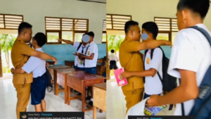 Viral Video Guru Laki-laki Cium Murid Laki-laki (istimewa)