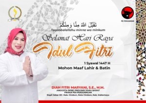 Diah Fitri Maryani Sampaikan Ucapan Lebaran dan Imbauan Keselamatan bagi Pemudik 10