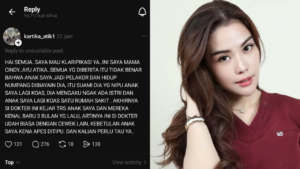 Ibu Cindy Rizap Bantah Keras Isu Perselingkuhan, Sebut Anaknya Justru Korban