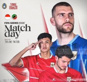 Cara nonton Timnas Indonesia vs Saint Kitts and Nevis di FIFA Series 2026 melalui link live streaming.