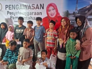 Diah Fitri Maryani Berbagi Kebahagiaan Bersama Anak Yatim di Bulan Penuh Berkah