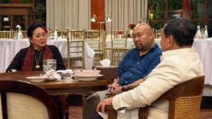 H-1 Lebaran Prabowo Bareng Keluarga, Bobby Ikut Jadi Sorotan (istimewa)