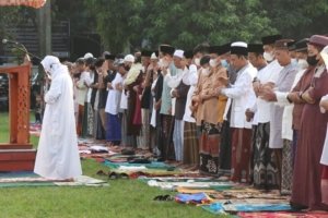 Ilustrasi sholat ied