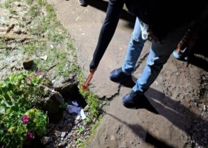 Lokasi kejadian bocah 10 tahun di blora tewas akibat ledakan petasan (foto/Humas Polres Blora).