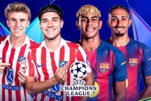 Live streaming Atletico Madrid vs Barcelona di Liga Champions