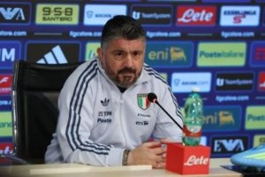 Pelatih Italia Gennaro Gattuso