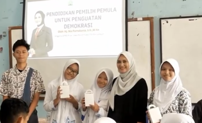 Nia Purnakania Gelar Pendidikan Demokrasi di SMAN 1 Majalaya, Tanamkan Kesadaran Politik Sejak Dini 2