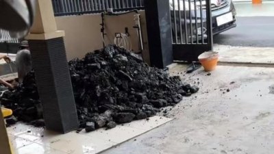 Viral Penemuan Batu Bara di Halaman Rumah Warga Kaltim Saat Gali Septic Tank (istimewa)