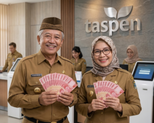 Ilustrasi pensiunan PNS gajian.