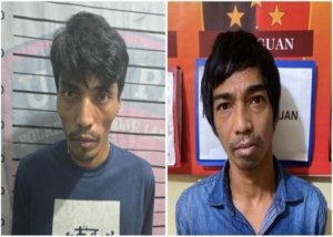 Dua jukir kafe di Lampung aniaya marbot karena kesal ditegur (foto/Polresta Bandar Lampung).