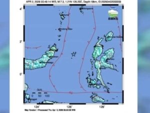 gempa guncang sulut